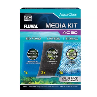 Fluval AquaClear AC20 Power Filter Media Maintenance Kit - Image 1