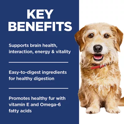 Hill's® Science Diet® Senior Vitality Small & Mini Adult 7+ Dry Dog Food - Chicken & Rice - Image 4