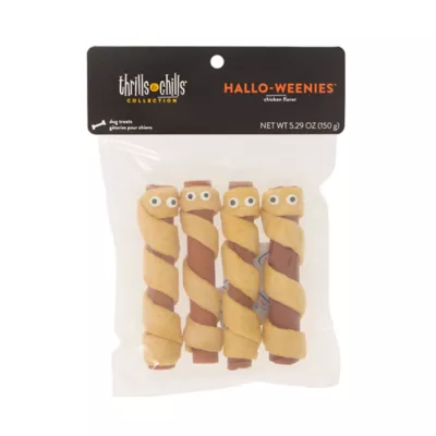 Thrills & Chills Hallo-weenies Dog Treats - Chicken Flavor 4 ct - Image 2