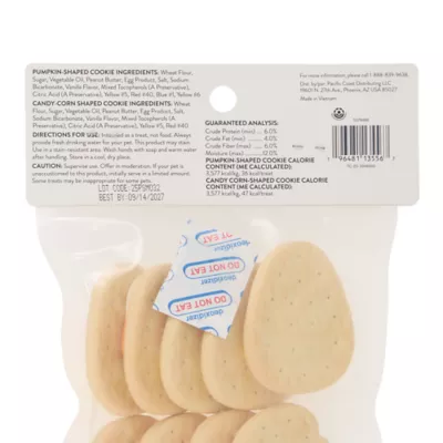 Thrills & Chills Gourdgeous Cookies Dog Treats - Vanilla Flavor, 4 oz - Image 3