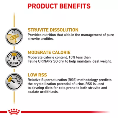 Royal Canin Veterinary Diet Urinary SO Moderate Calorie Adult Dry Cat Food - Image 2