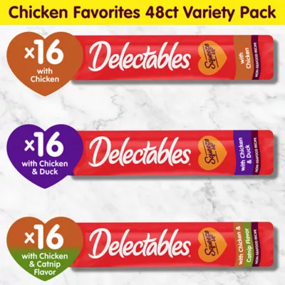 Hartz Delectables™ Squeeze Up® Lickable Cat Treat - Chicken Favorites Variety Pack - Image 6