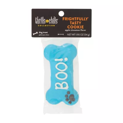 Thrills & Chills Frightfully Tasty Cookie Dog Treat - Apple Cinnamon Flavor, 1 ct 1.90 oz - Image 2