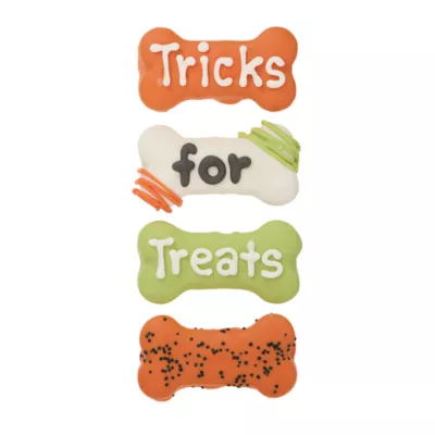 Thrills & Chills Bewitched Bones Cookies Dog Treats - Apple Cinnamon Flavor 4 ct - Image 1