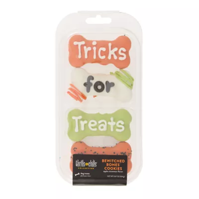 Thrills & Chills Bewitched Bones Cookies Dog Treats - Apple Cinnamon Flavor 4 ct - Image 2