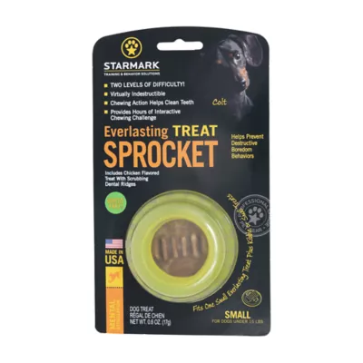 Starmark Everlasting Treat Sprocket for Small Dogs - Image 1