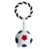 US Soccer Ball Plush With Rope Dog Toys image thumbnail 2