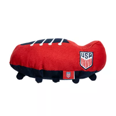 US Soccer Cleat Plush Dog Toys - Image 1