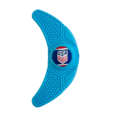 US Soccer Boomerang Dog Toys - Image 1