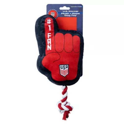 US Soccer Finger Plush Dog Toys - Image 3