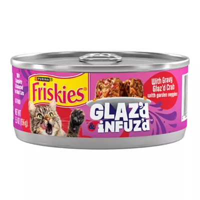 Friskies® Glaz'd & Infuz'd™ Adult Wet Cat Food - In Gravy, 5.5 Oz - Image 1