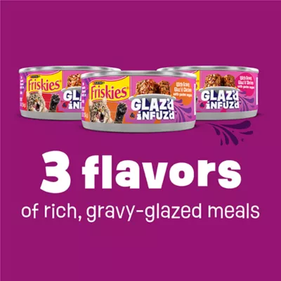 Friskies® Glaz'd & Infuz'd™ Adult Wet Cat Food - Variety Pack, In Gravy, 66 Oz - Image 5