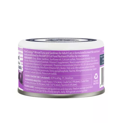 Pure Cravings Mercury Tested Adult Wet Cat Food - Grain Free, Minced, 3 Oz - Image 2