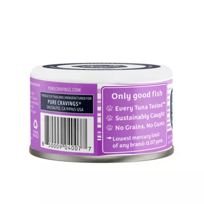 Pure Cravings Mercury Tested Adult Wet Cat Food - Grain Free, Minced, 3 Oz - Image 3