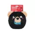 HugSmart® Squeaky Spiky Ball Plush Black Bear Canada Dog Toy image thumbnail 4