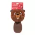 HugSmart® Squeaky Spiky Ball Plush Beaver Canada Dog Toy image thumbnail 4