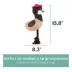 HugSmart® Goose Squeaky Rope Plush Canada Dog Toy image thumbnail 2