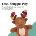 HugSmart Canada Day Moose Dog Toy image thumbnail 3