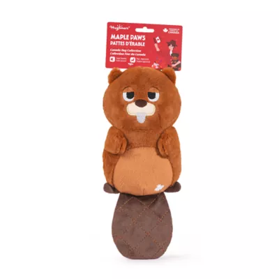 HugSmart® Beaver Squeaky Plush Canada Dog Toy - Image 4