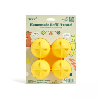 WOOF Pupsicle Treat Tray, Yellow - Image 2