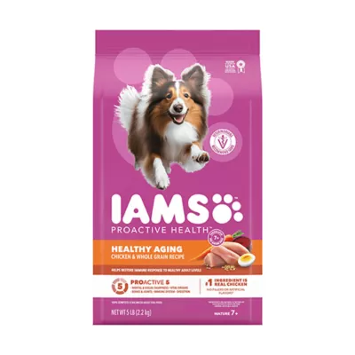IAMS Proactive Healthy Aging Adult Dog Food - Chicken - Image 1