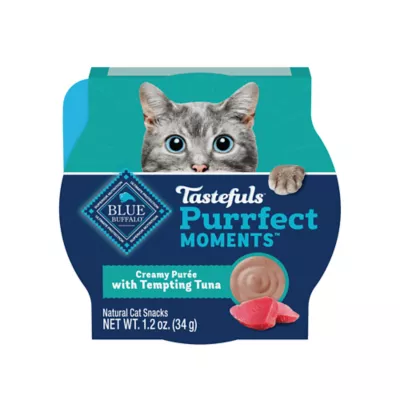 Blue Buffalo Tastefuls Purrfect Moments Lickable Adult Cat Treats - Creamy Puree, 1.2 Oz - Image 1