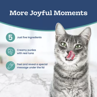 Blue Buffalo Tastefuls Purrfect Moments Lickable Adult Cat Treats - Creamy Puree, 1.2 Oz - Image 4