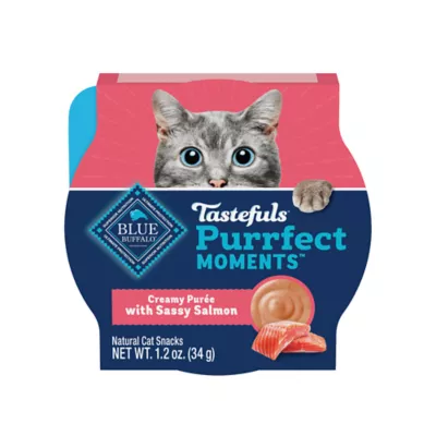 Blue Buffalo Tastefuls Purrfect Moments Lickable Adult Cat Treats - Creamy Puree, 1.2 Oz - Image 1