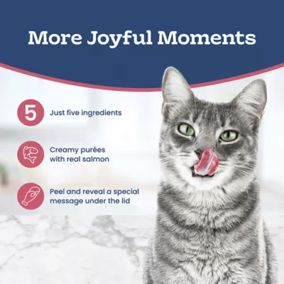 Blue Buffalo Tastefuls Purrfect Moments Lickable Adult Cat Treats - Creamy Puree, 1.2 Oz - Image 4