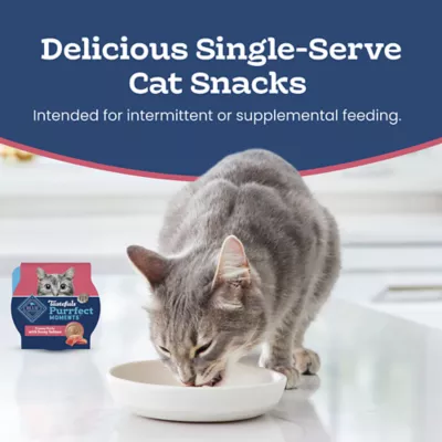 Blue Buffalo Tastefuls Purrfect Moments Lickable Adult Cat Treats - Creamy Puree, 1.2 Oz - Image 6