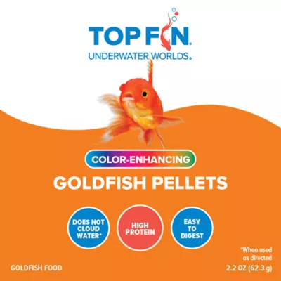 Top Fin® Goldfish Pellets Fish Food - 2.2 oz - Image 2