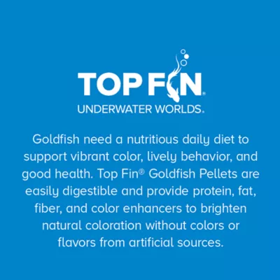 Top Fin® Goldfish Pellets Fish Food - 2.2 oz - Image 5