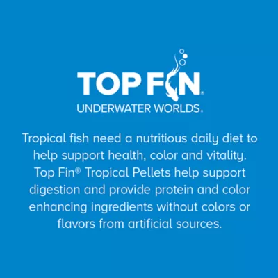 Top Fin® Tropical Fish Food Pellets - 2.2 oz - Image 5