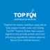 Top Fin® Color Enhancing Tropical Flakes Fish Food - Freshwater Fish Food - 1-7.06 oz image thumbnail 5