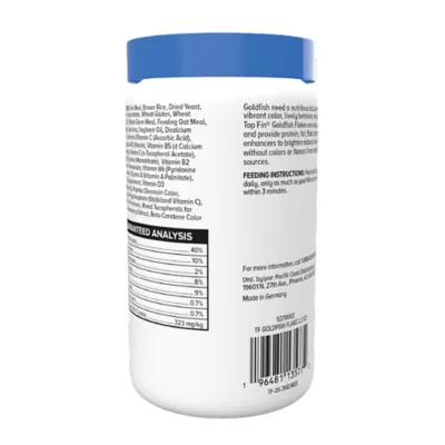 Top Fin® Color Enhancing Goldfish Flakes Fish Food - Goldfish Food, Freshwater Fish Food - 1-7.06 oz - Image 6