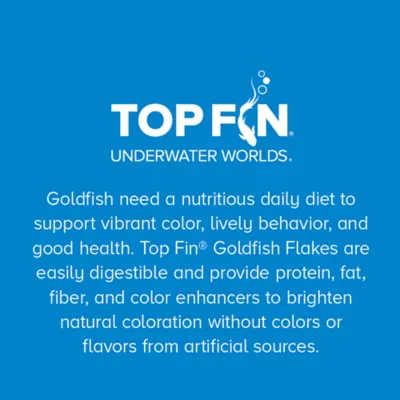 Top Fin® Color Enhancing Goldfish Flakes Fish Food - Goldfish Food, Freshwater Fish Food - 1-7.06 oz - Image 5