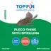 Top Fin® Pleco Thins Fish Food with Spirulina - Bottom Feeder Fish Food - 1.5-3 oz image thumbnail 2