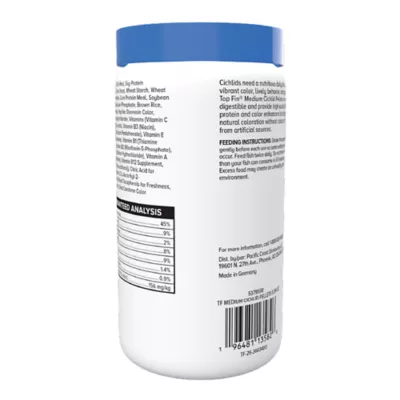 Top Fin® Color Enhancing Cichlid Pellets - Fish Food, Fish Tank Pellets - 5.99 oz - Image 6