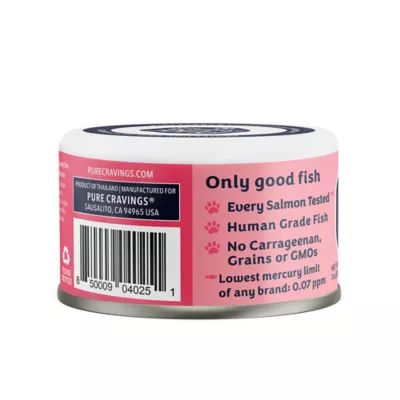 Pure Cravings Mercury Tested Adult Wet Cat Food - Grain Free, Flakes in Consomme, 3 Oz - Image 3