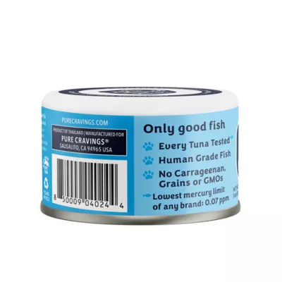Pure Cravings Mercury Tested Adult Wet Cat Food - Grain Free, Flakes in Consomme, 3 Oz - Image 3