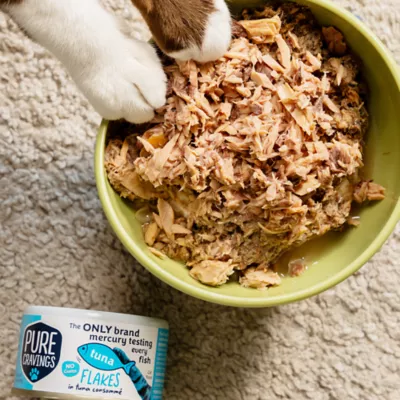 Pure Cravings Mercury Tested Adult Wet Cat Food - Grain Free, Flakes in Consomme, 3 Oz - Image 4