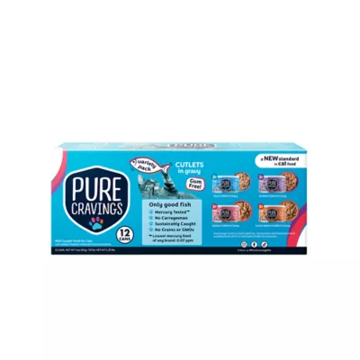 うめきち　フレーバー・クリエーション Pure Cravings Mercury Tested Adult Wet Cat Food - Grain Free