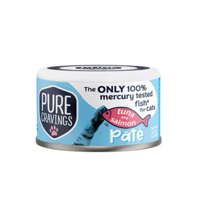 Pure Cravings Mercury Tested Adult Wet Cat Food - Grain Free, Pate, 3 Oz. - Image 1