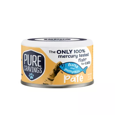 Pure Cravings Mercury Tested Adult Wet Cat Food - Grain Free, Pate, 3 Oz. - Image 1