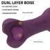 Playology® Bacon Scented Dual Layer Bone Dog Toy, Small image thumbnail 2