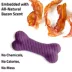 Playology® Bacon Scented Dual Layer Bone Dog Toy, Small image thumbnail 4
