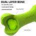 Playology Sweet Potato Scented Dual Layer Bone Dog Toy, Small image thumbnail 2