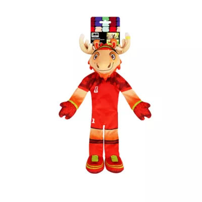FIFA Canada Mascot Flat Fetcher Dog Toy - Image 1