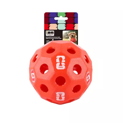 FIFA EZ Grip'n'Fetch Soccer Ball Dog Toy - Image 1