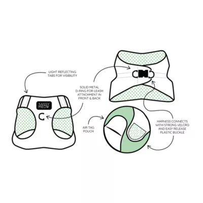 Sassy Meow Garfield Cat Harness - Image 4